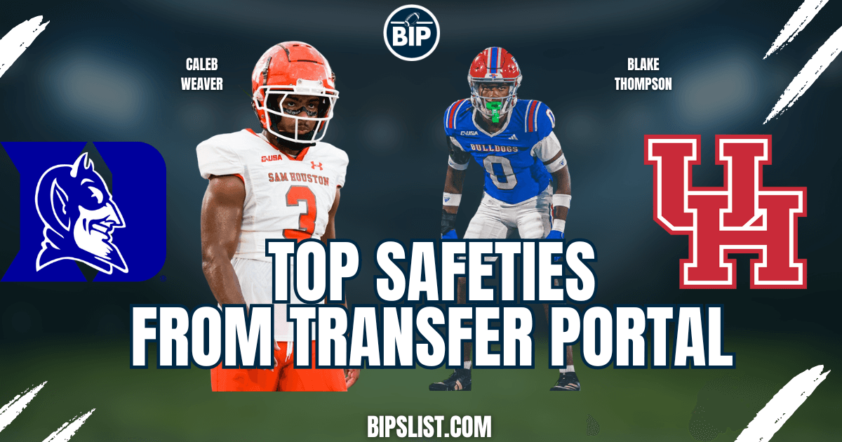 Cover: Top Safeties From Transfer Portal and 2025 Season Projections