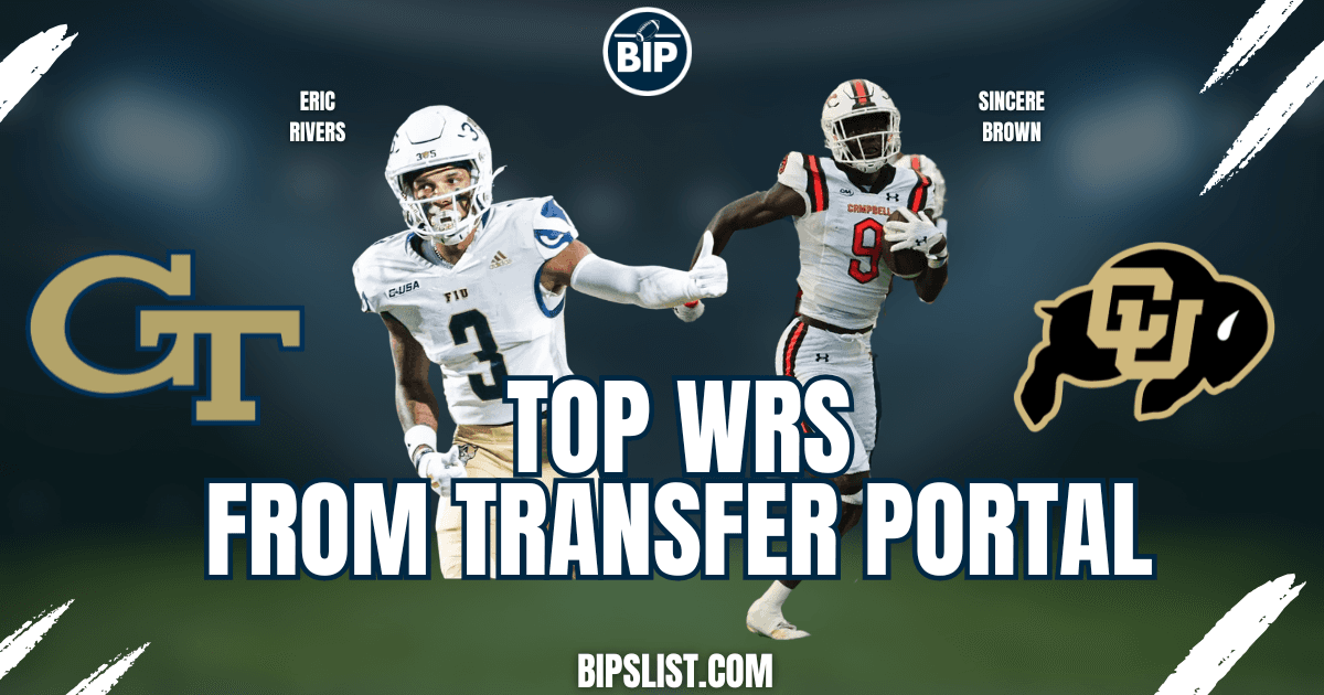 Cover: Top Wide Receivers From Transfer Portal
